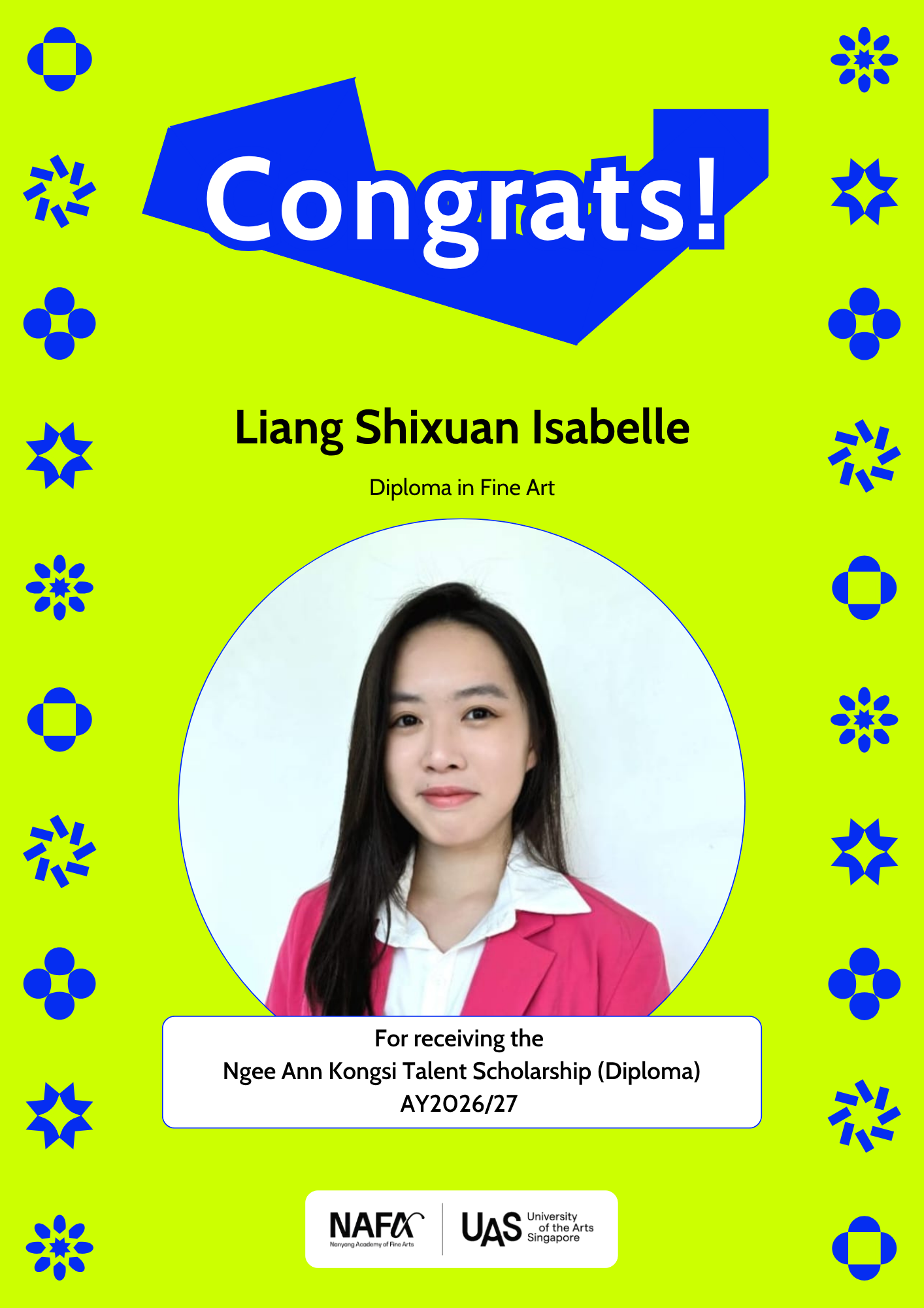 Congratulatory Poster